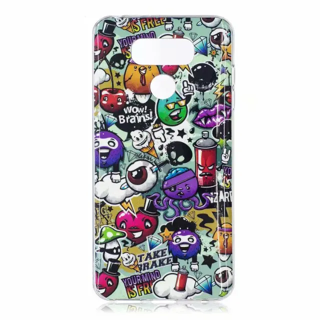 

Luminous tpu gel case back cover for LG G6