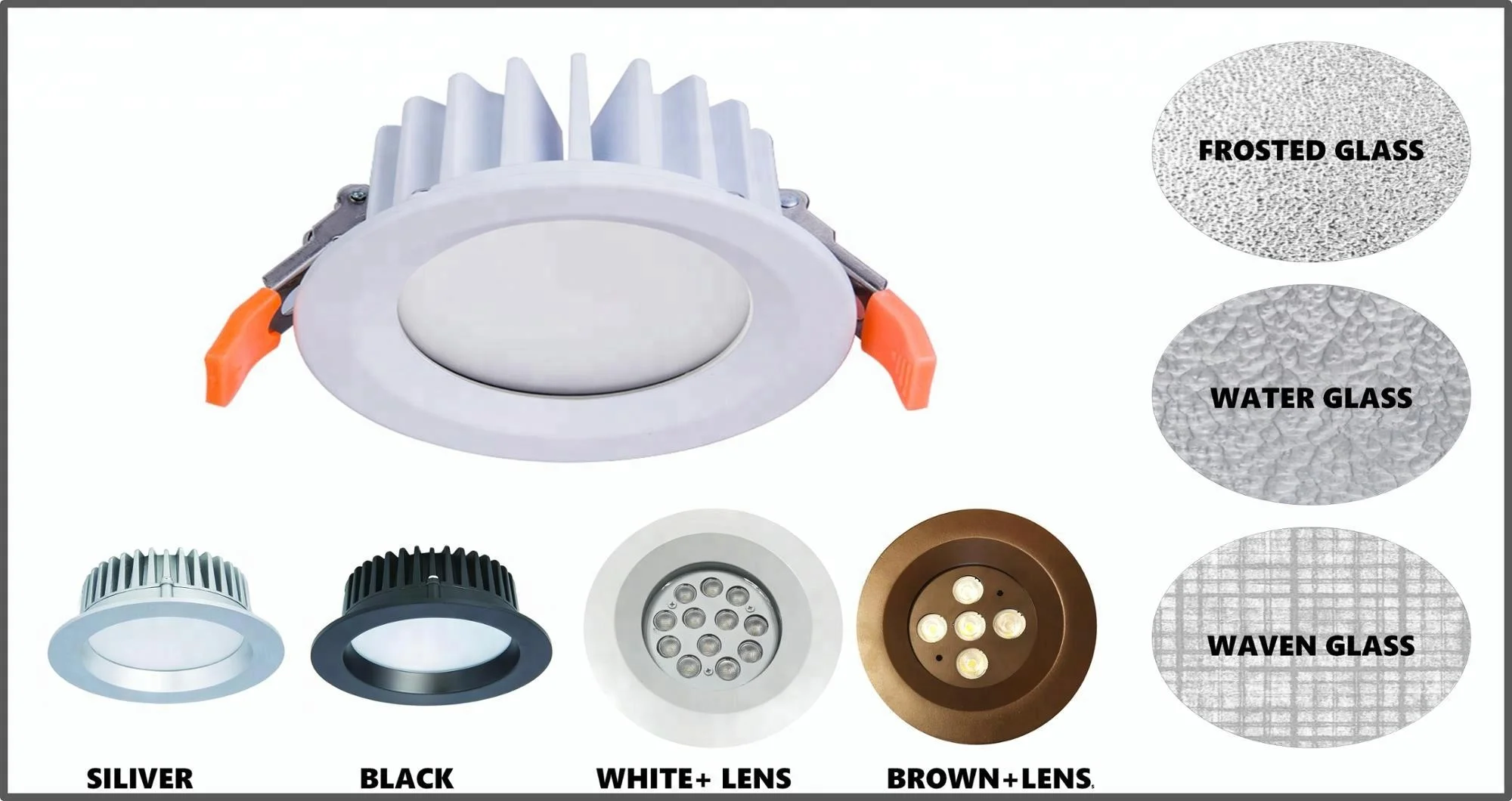 
GUBO IP65 Waterproof RGBW LED Downlight 24W DMX512 ZIGBEE RF WIFI RGBW 