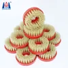 Diamond abrasive tool round polishing brush for stone