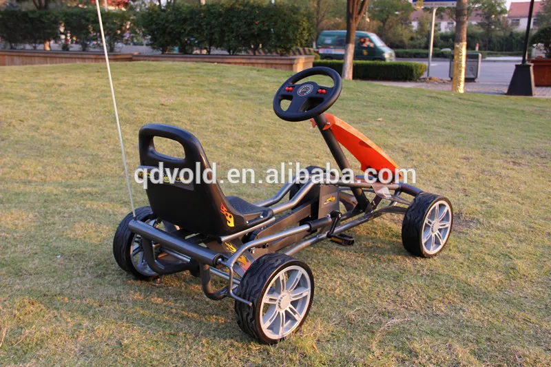 Kids Go Kart Pedal Go Kart Steel Pipe Manual Start up Ride On Car For