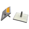 Road Safety Equipment Stainless Steel Driveway Reflector Markers, China Aluminum Solar Stud^