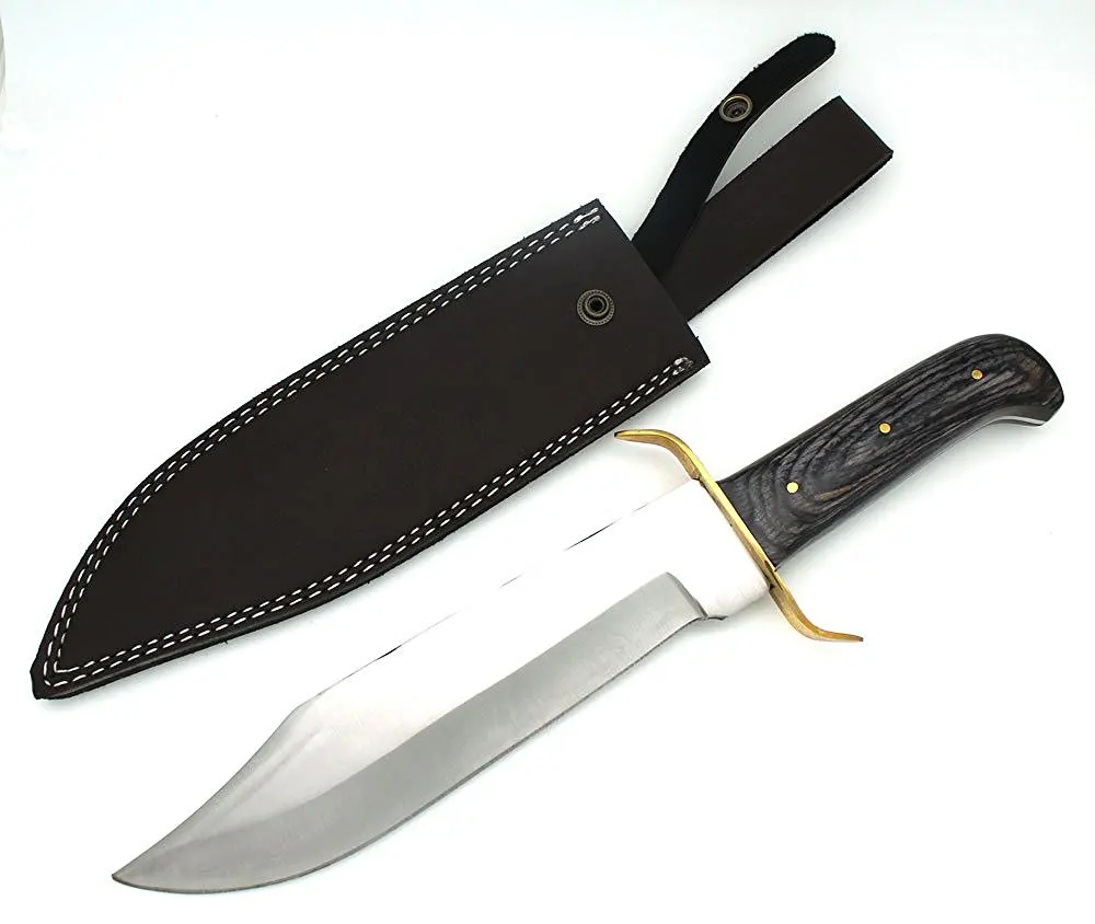 Buy Wild Turkey Handmade Fixed Blade Full Tang Bowie Knife 15