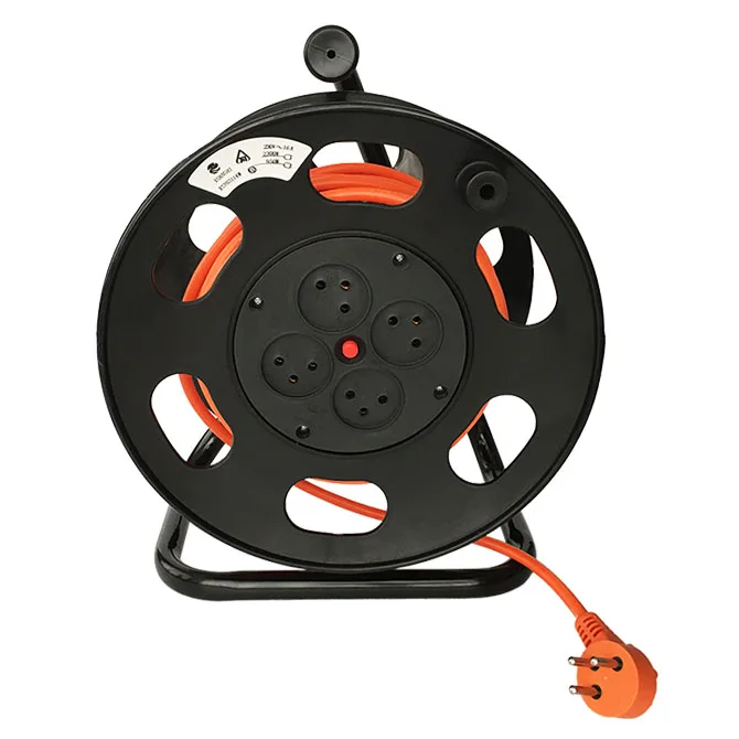 Isarel Cable Reel 4 Outlet Extension Cord Reel,15m,20m,25m,30m,50m And ...