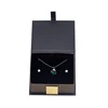 Cardboard Black Wedding Paper Jewelry Box For Necklace Earrings