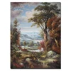Summer forest framed contemporary forest oil paintings on canvas