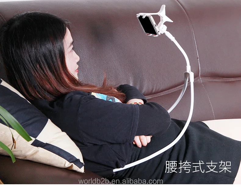 Multifunctional Universal Lazy Neck Phone Holder Lazy Bracket Stand with 360 degree Rotating Gooseneck Mounts