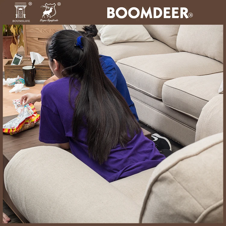 product-Boomdeer classic modern fabric 3 seat European style Fabric sofa-BoomDear Wood-img