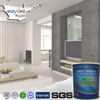 Zero Voc Environmental Friendly Acrylic Resin Interior Silk