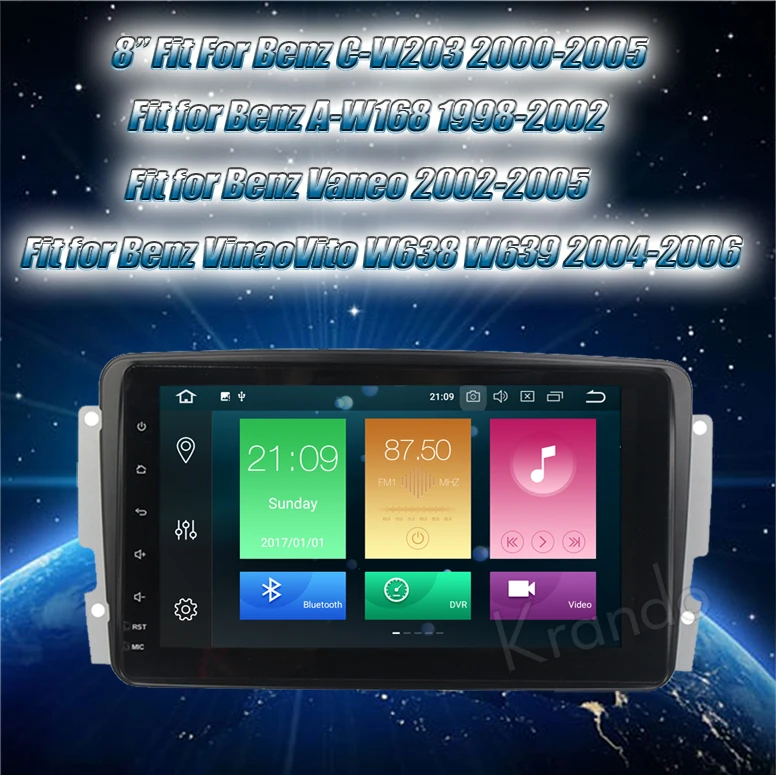 for benz w203 car radio