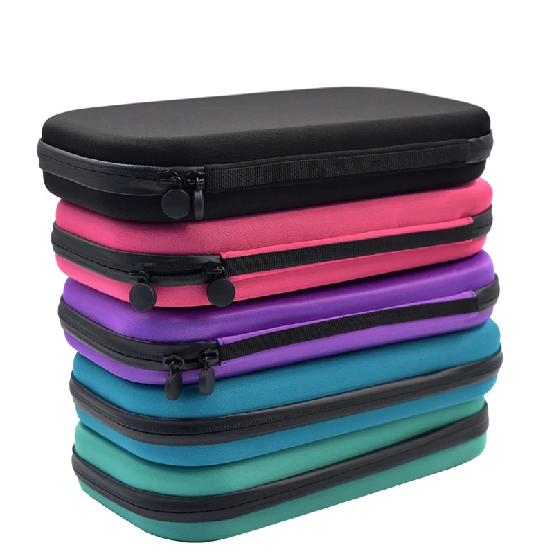 

Hot Sales Custom EVA Hard Stethoscope Case with ID Slot Compatible Includes Mesh Pocket for Nurse Accessories, Black,pink,blue,purple,light green