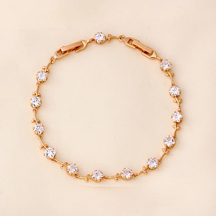 

71176 xuping hot selling women wholesale gold artificial crystal slap bracelet, N/a