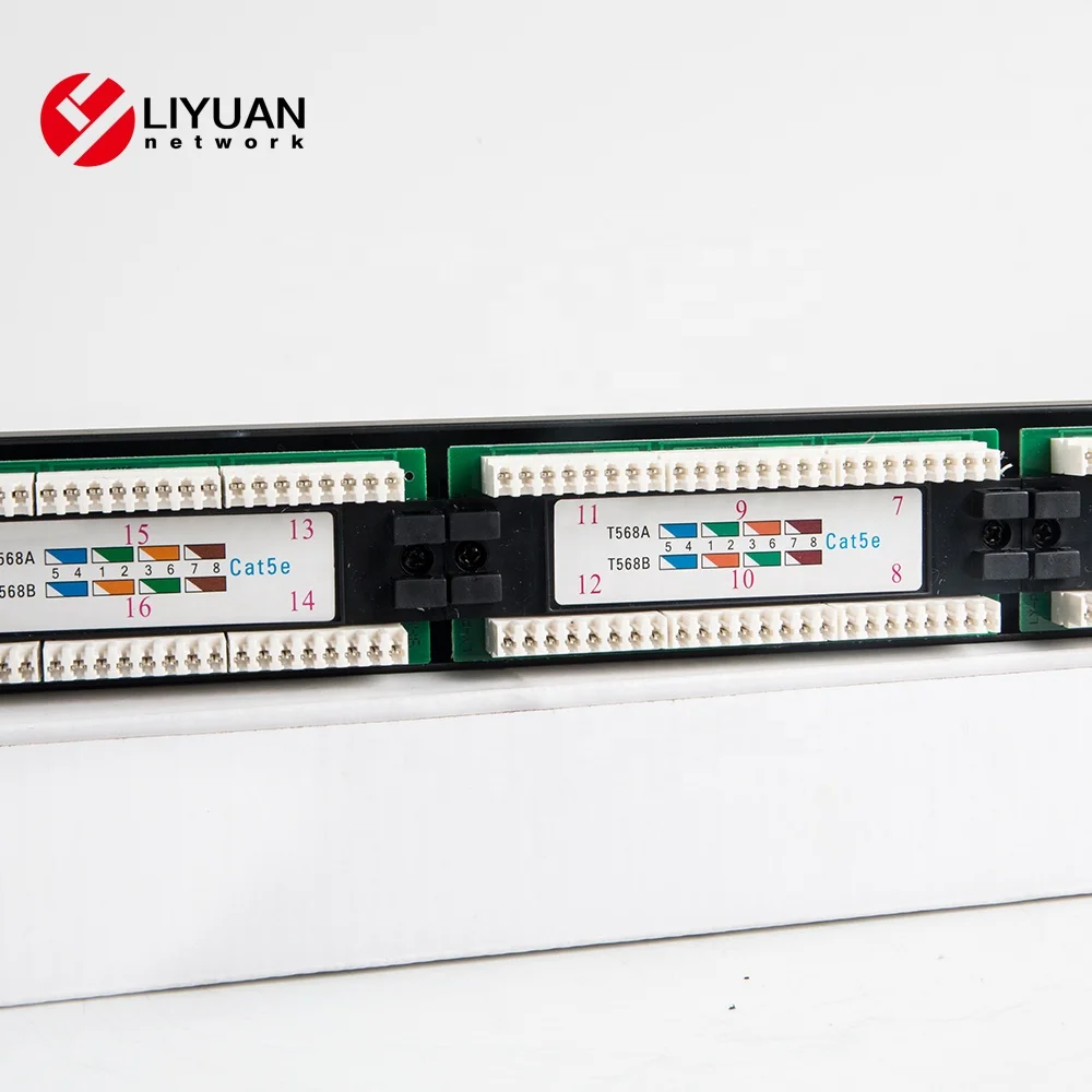 Krone 24 port patch panel label template