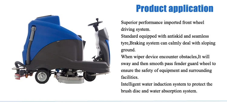 ART X8 All-Purpose Style ride on floor scrubber machine
