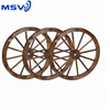 80cm Western Wood Wagon Wheel wall Decor