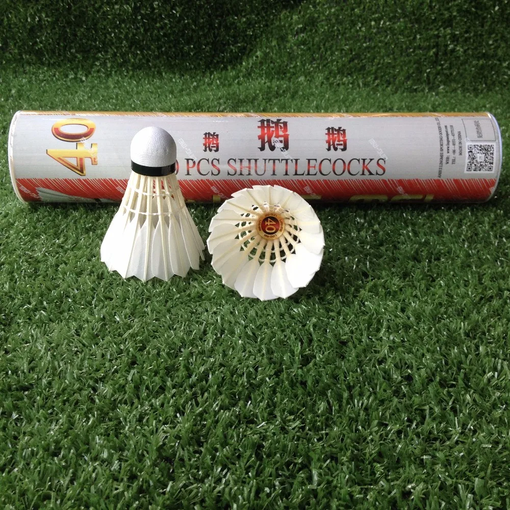 Class A Duck Feather Shuttlecock,Lingmei 40 Shuttle Cock Rsl Quality