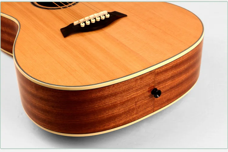 3/4 Size Solid Wood Acoustic Parlor Guitar 36" Buy Parlor Guitar,36