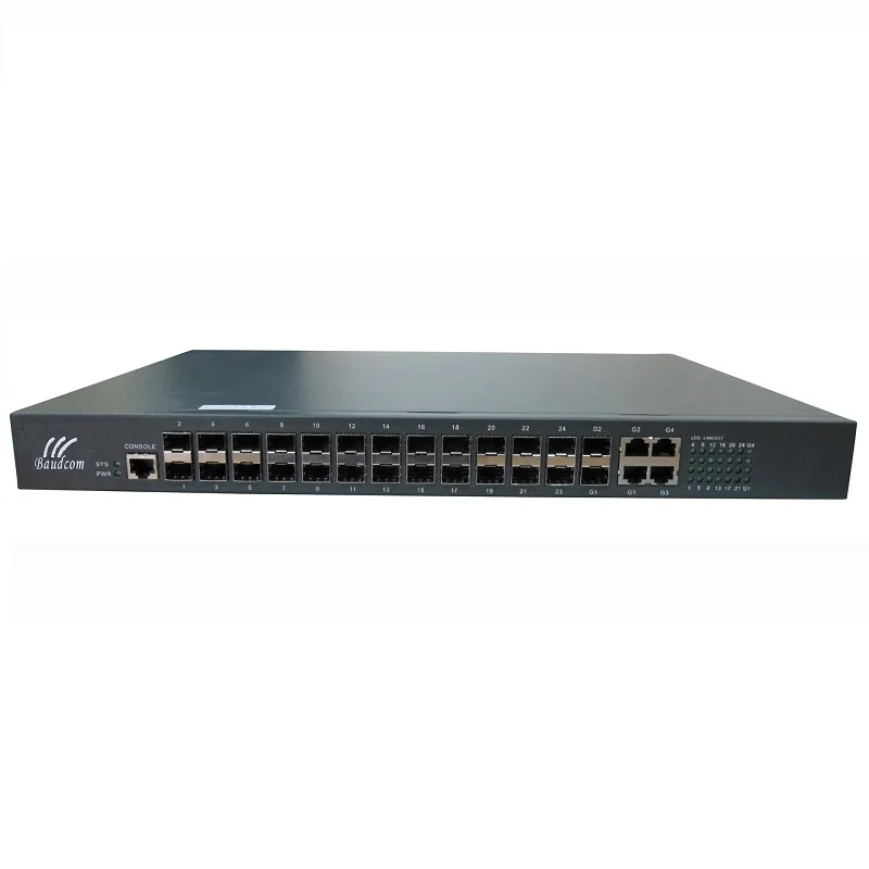 

Network Switch 24 ports SFP Fiber Gigabit Ethernet switch