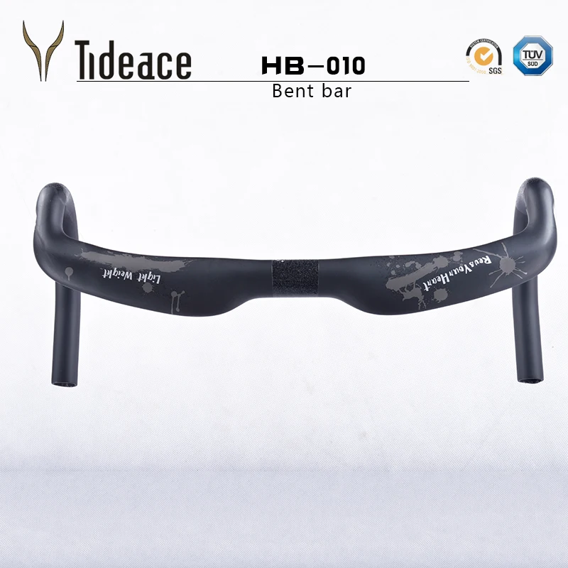 

Tideace 2017 hot sale  carbon road bicycle drop handlebar offer OEM, More than 10pcs can be customized