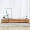 Simple and modern small household solid wood furniture floating cloud TV stand