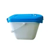 Factory outlet 5 10 26 45 60 lbs plastic airtight dog travel pet food storage container with spoon