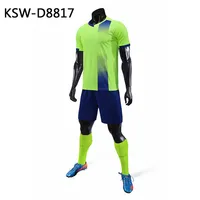 

Top quality wholesale cheap custom sublimation football kits kids adult blank children soccer sets jersey