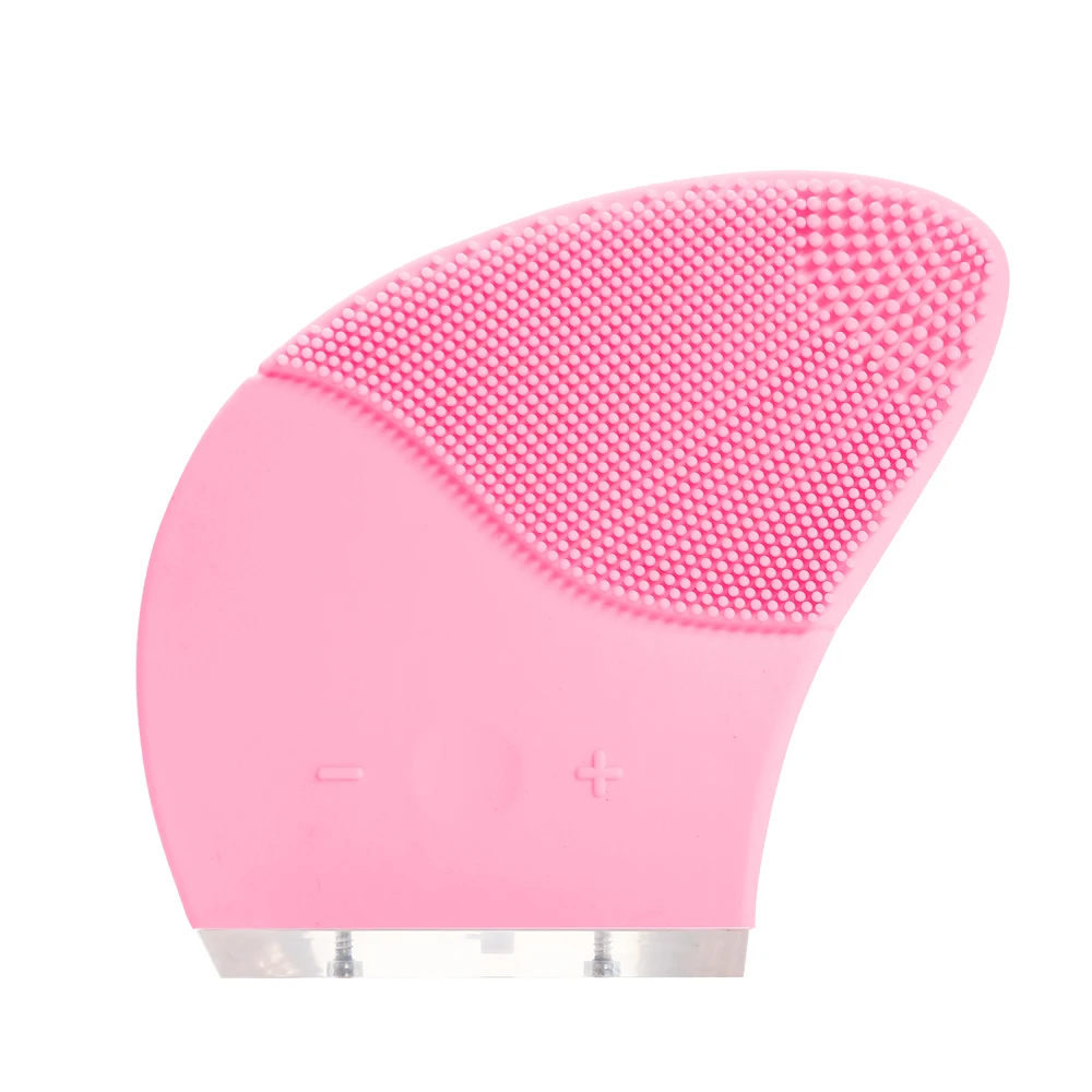 

Face Massager Electric Cleanser Private Label Silicon Sonic Massage Silicone Facial Cleansing Brush, Customized