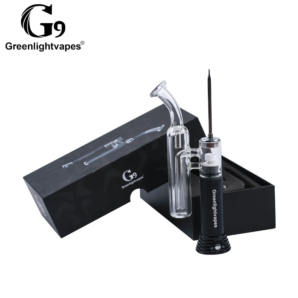 

China wholesale glass smart vaporizer glass crack pipe battery powered electric smoking pipe, Black;blue;silver