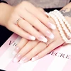Popular clear white false fingernails nail tips