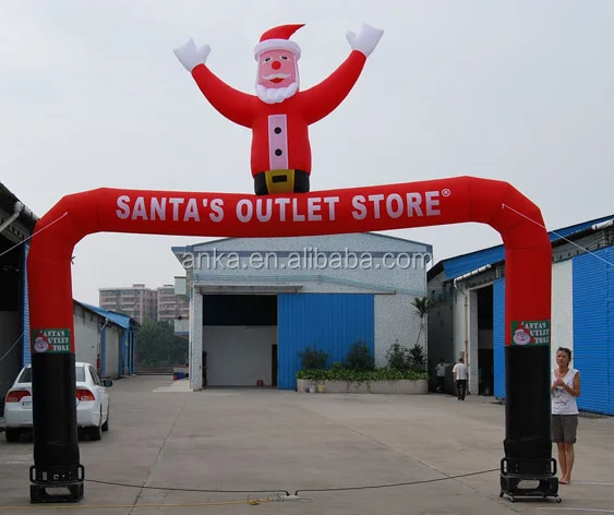 Inflatable Decorative Christmas Arches For Walmart Xmas