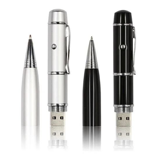 

3 in 1 Cat Pet Laser Light Pen Shape Metal Usb Flash Drive 4Gb 8Gb 16Gb 32Gb 64Gb Usb 2.0 Pen Drive Memory Stick Pendrive U Disk