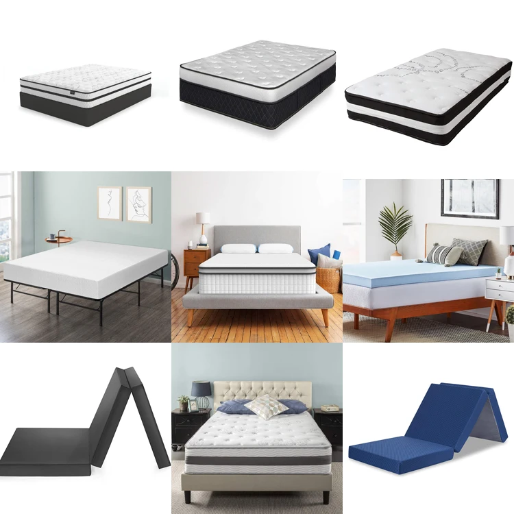 General Use Box Spring Mattress Cheap Twin Hybrid Mattress Orthopaedic