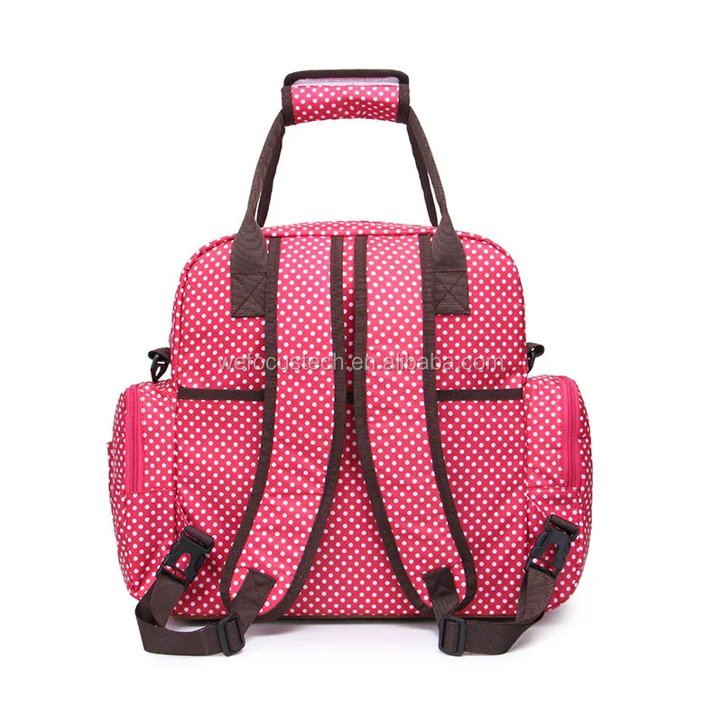 backpack and crossbody diaper bag