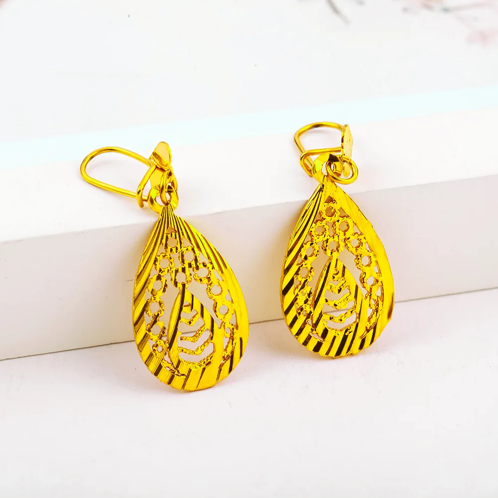 24 Carat Gold Drop Earrings,Filigree Teardrop Earrings 2018 Fashion Fakegold Jewelry Buy 24 Carat Gold Drop Earrings,Filigree Teardrop Earrings 2018 Fashion Fakegold Jewelry Buy
