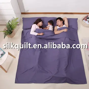 sheet sleeping bag