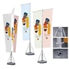 High quality aluminium 5m outdoor street flag pole with water base and double sided flag