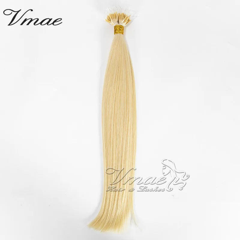 

VMAE 100g Russian Cuticle 60# Keratin Hair Double Drawn Long Lasting Hard Plastic I Tip Pre Bonded Human Hair Extension