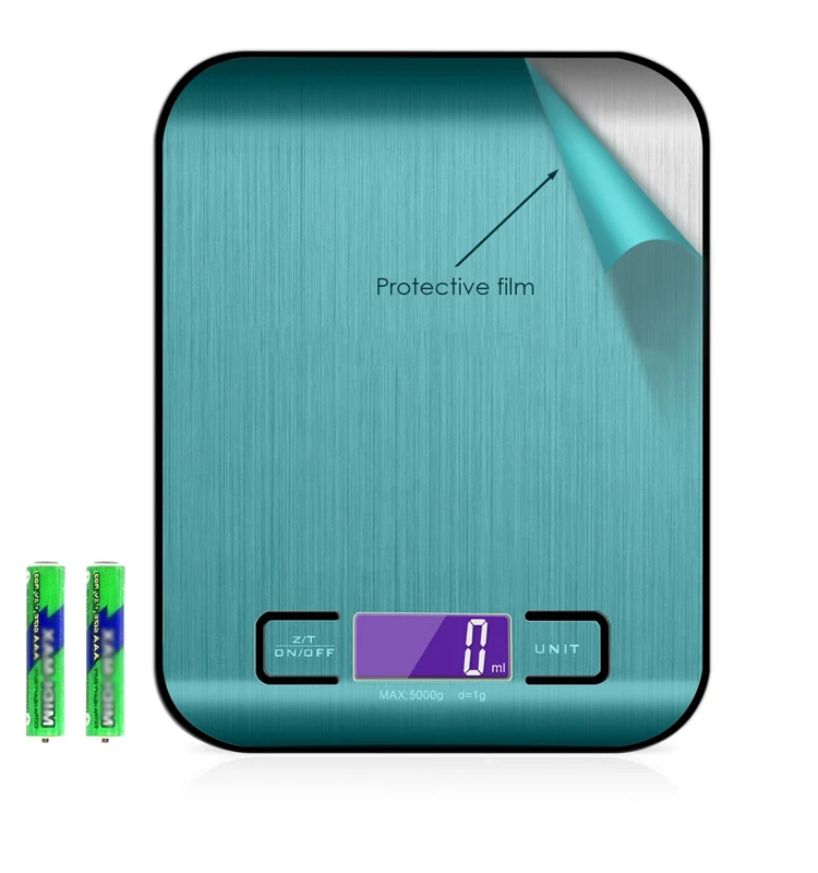 Stainless steel 5kg electronic smart digital kitchen scale wholesale 