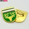 Wholesale cheap metal custom logo badge emblem manufacturers china