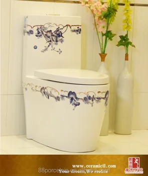 Modern Style Colored Toilet Bowl Sink Home Decor Pedestal Pan For Sale Jingdezhen Buy Colored Toilet Bowl Home Decor Toilet Sink Product On