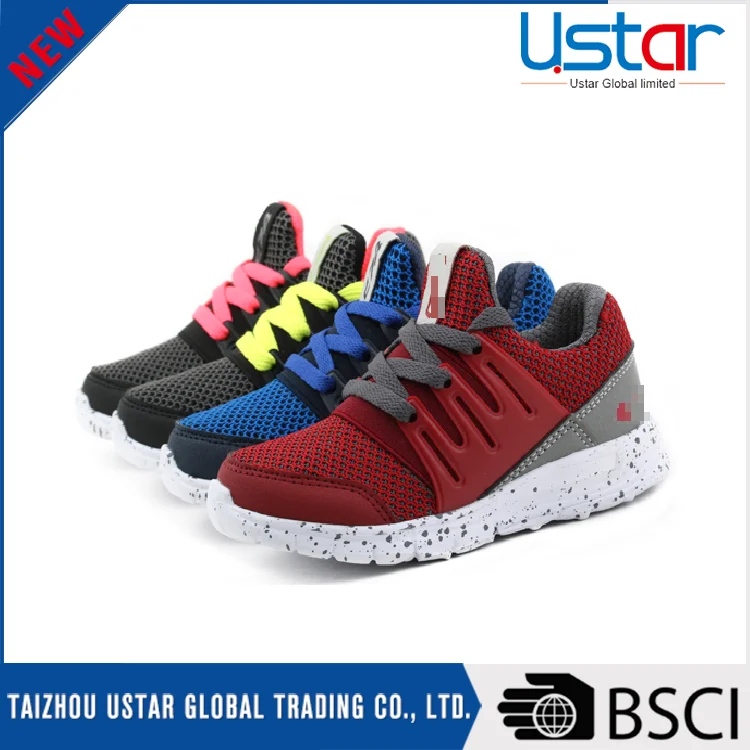 Zhejiang Shoes Manufacturer Children High Neck Sports Shoes Casual Kids