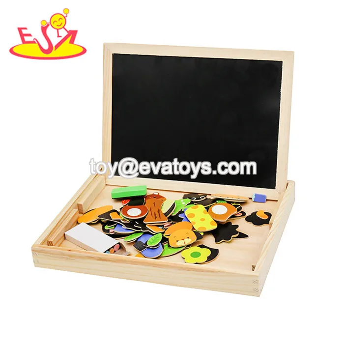 Top Sale Educational Wooden Drawing Board For Kids W12b060
