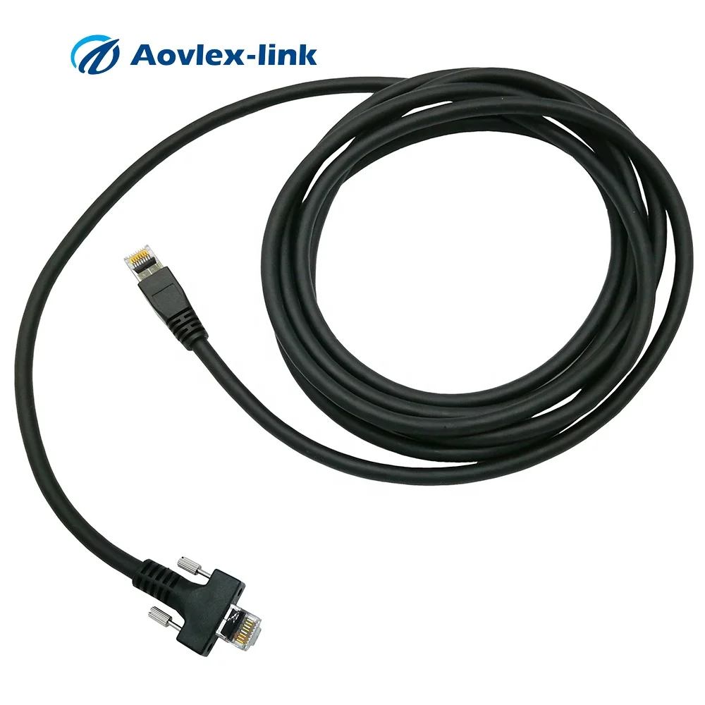 Camera Link Cable Industrial Automatic Visual Camera Gige Ccd Rj45 8p Connector With