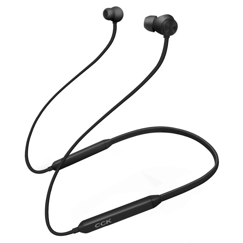 

Bluedio CCK Bluetooth Headphone Bluetooth Wireless Sport Earphone Running Earbuds With Noise Cancelling, Black