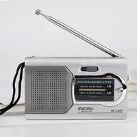 

Portable Radio World Receiver Telescopic Antenna Slim Pocket Mini AM/FM Radio