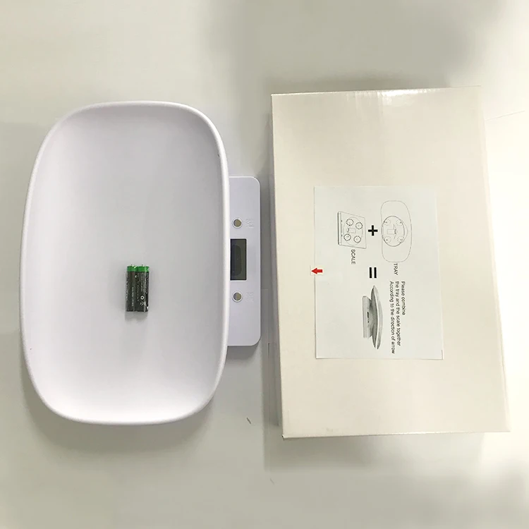10kg Electronic Portable Baby Weight Scale Pet dog scale with removable  Pan