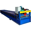 Steel step tile aluzinc steel aluminum roof metal crest tile roll forming machine for construct