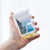 snowing frame glitter Acrylic frame for mini film Polaroid PIC 300 fujifilm instax mini 9 photo
