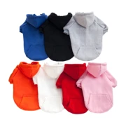 

Custom Multicolor Fashion Classic Warm Blank Cotton Fleece Dog Hoodie