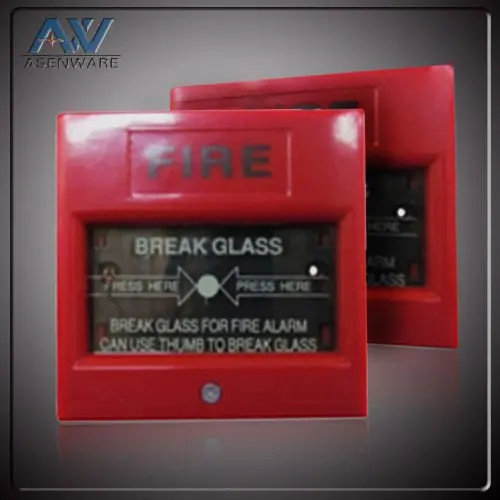 Conventional Alarm System Fire Manual Call Point Red Color