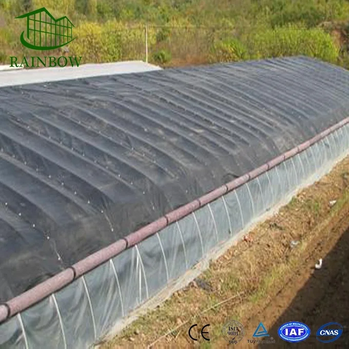 
galvanized steel frame solar greenhouse 